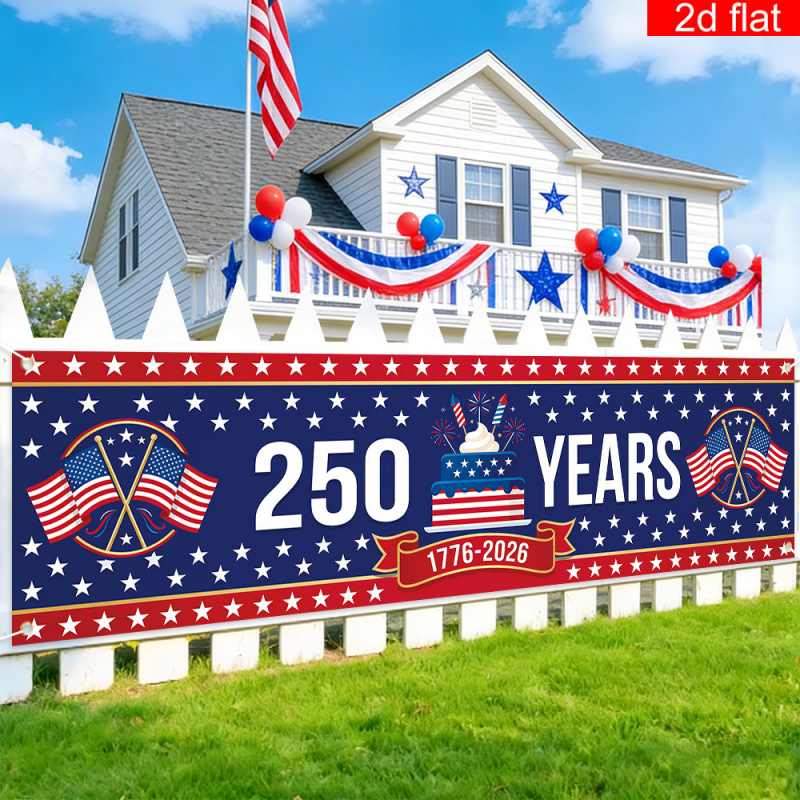 Home Decor Usa - VIKAMA USA Banner zum 250. Jahrestag
