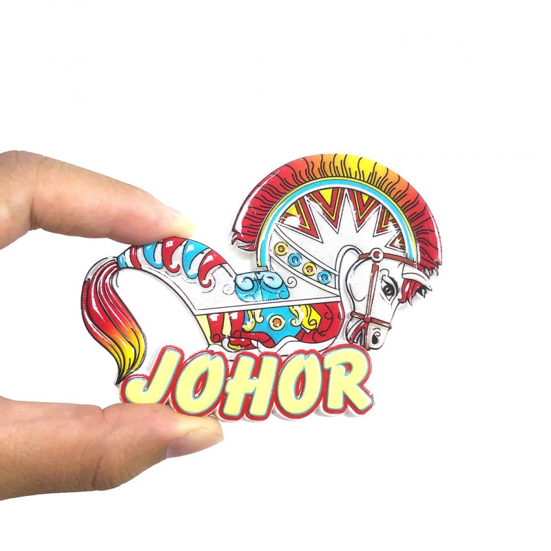 Home Decor Malaysia - Malaysia Johor Vintage Karussell Kühlschrankmagnet Touristen-Souvenir