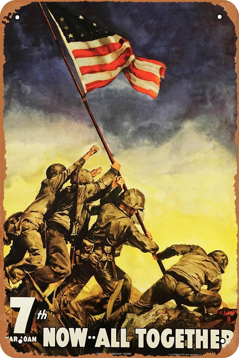 Home Decor Usa - Jetzt alles zusammen: WWII USA Militär-Propaganda-Poster,