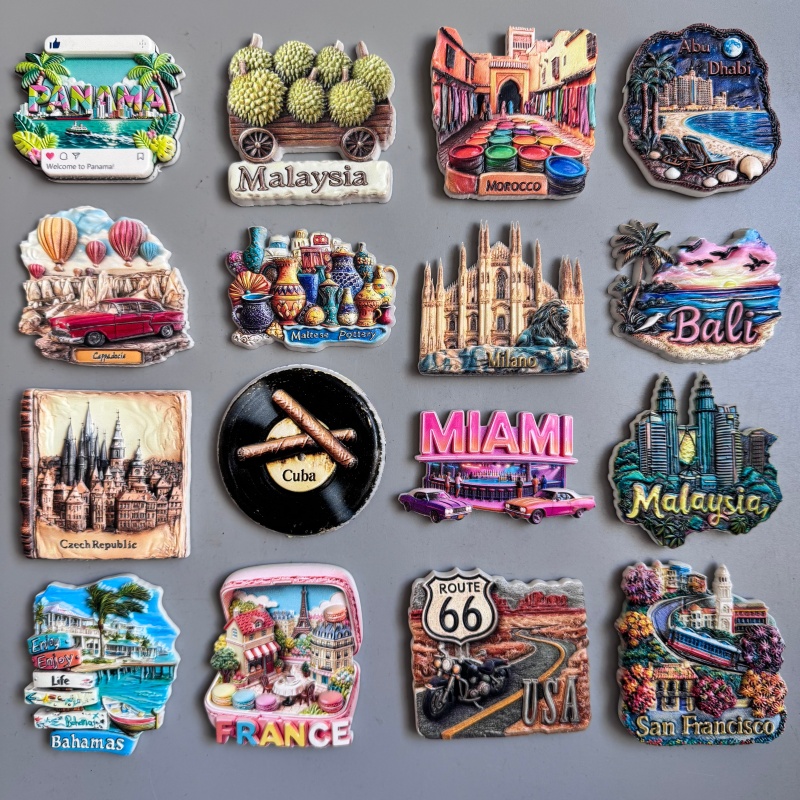 Home Decor Malaysia - Kühlschrankmagnete Malta Malaysia Island Panama Kappadokien