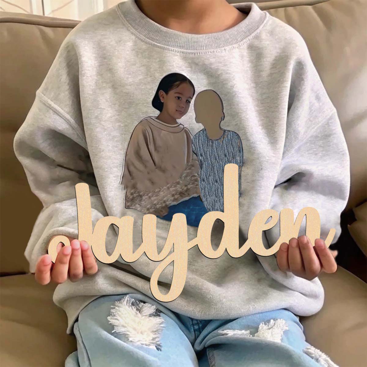 Home Decor Examples - 1pc Cartoon jayden example Benutzerdefinierte Name