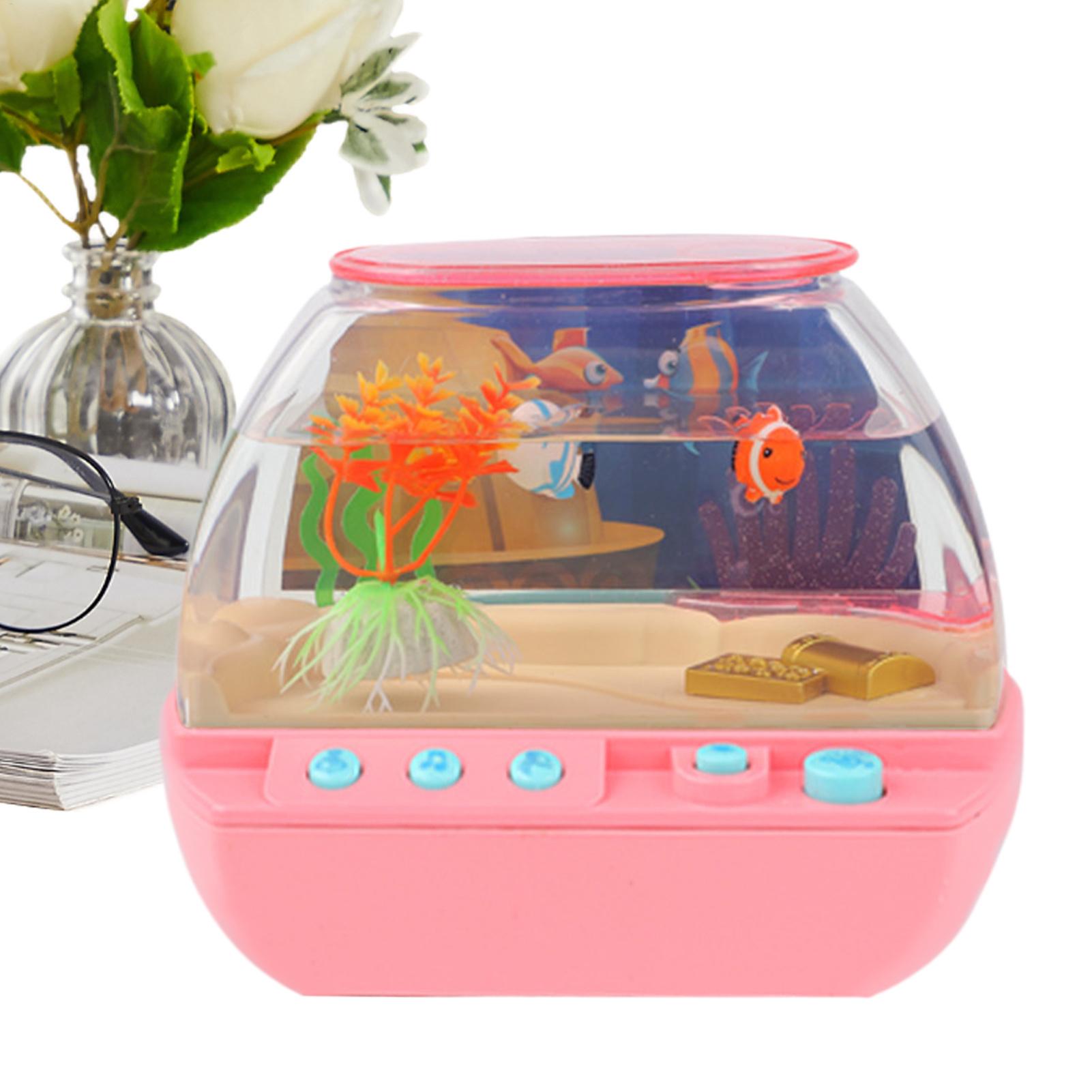 Home Decor Room - Spielzeug-Aquarium als Heimdekoration mit Musik und