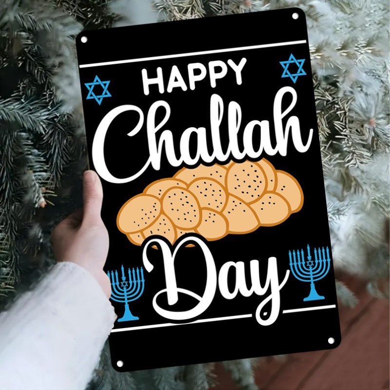 Home Decor Room - CIFBUY Vintage Jüdische Challah & Menora