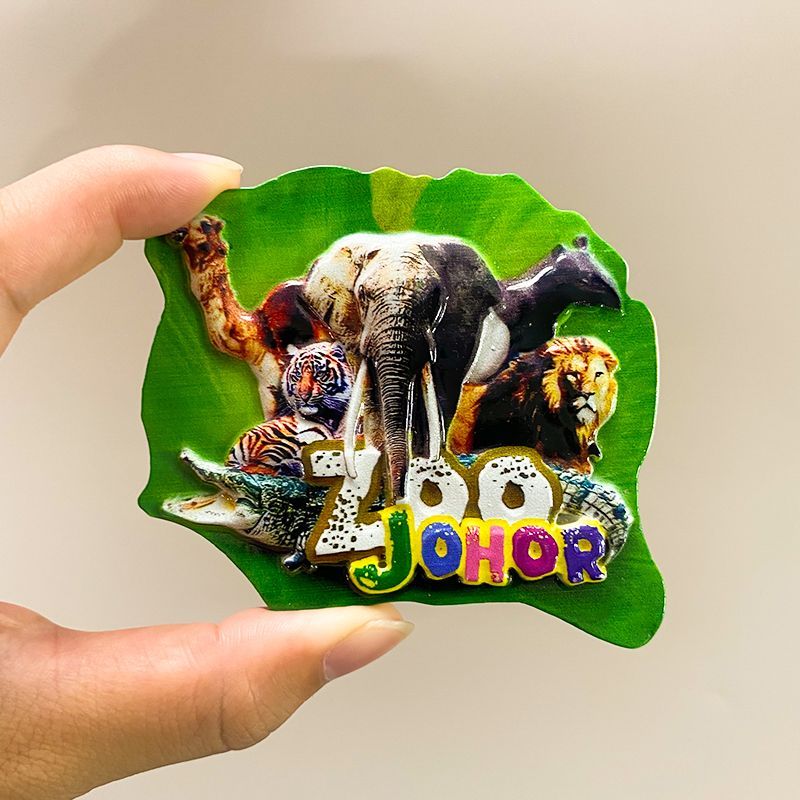 Home Decor Malaysia - Roufu Zoo Kühlschrankmagnete Malaysia Reiseandenken 3D