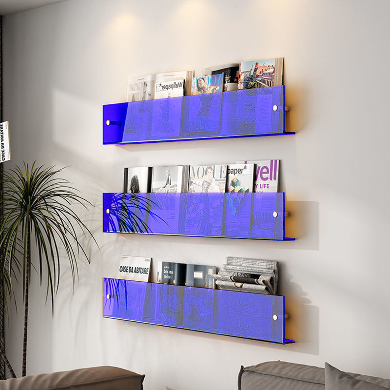 Home Decor Brochure - Acryl-Zeitschriftenständer für Zeitungen, Bücher, Zeitschriften, Kinderbilder,