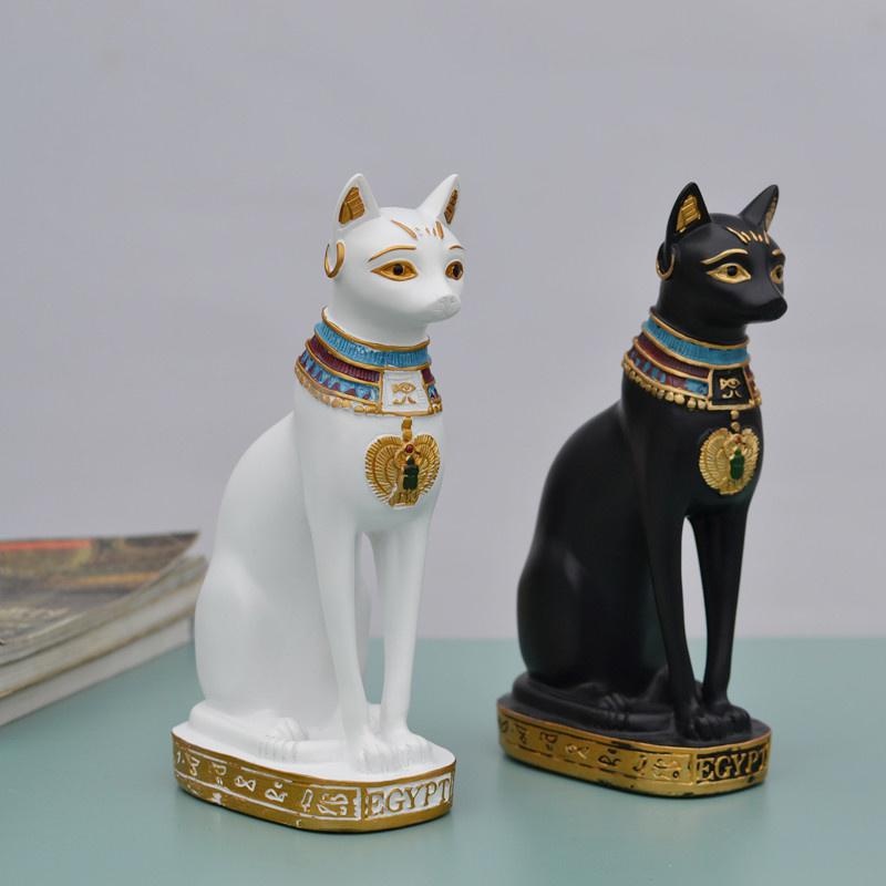 Home Decor Egypt - Katze Statue Ornament Ägyptische Katze Figur