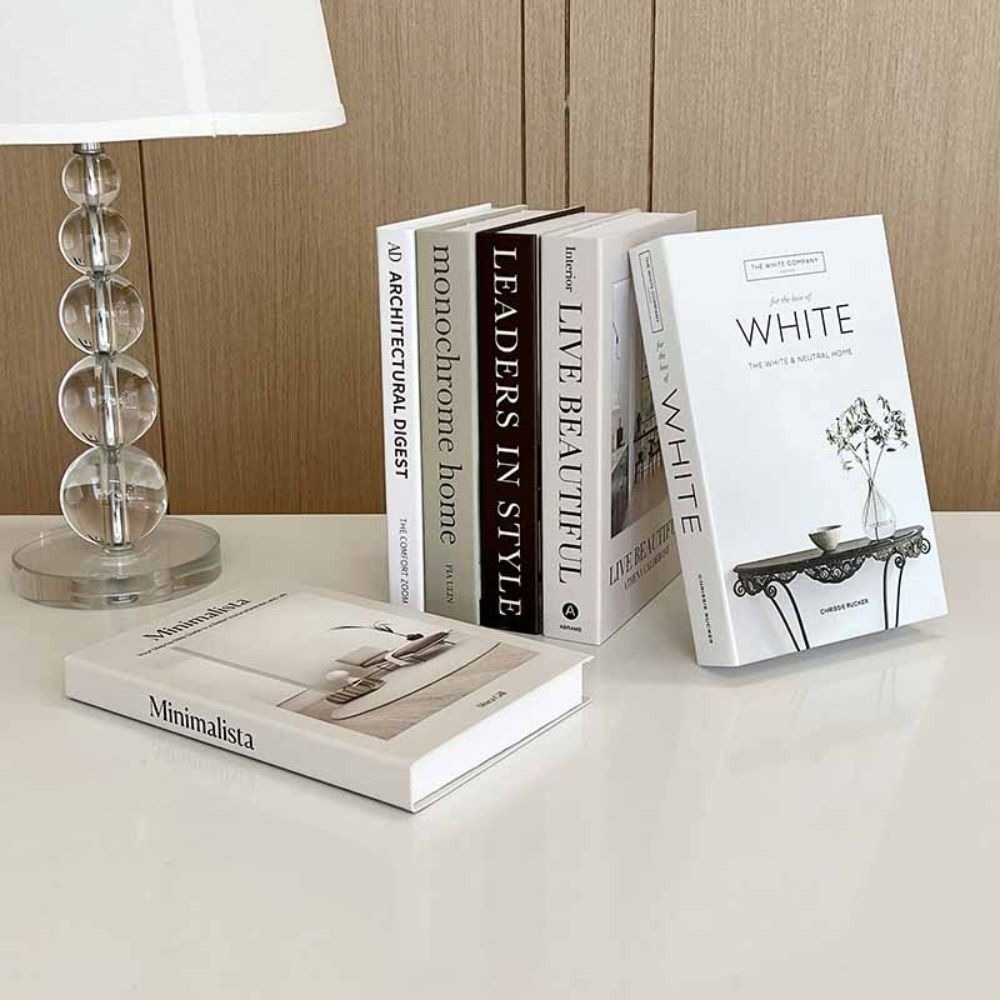 Home Decor Catalog - Einfache gefälschte Bücher Ornament Schlafzimmer Mode