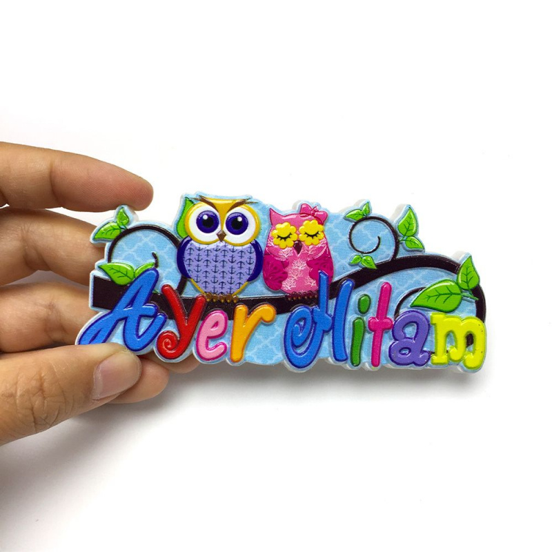 Home Decor Malaysia - Magnetische Kühlschrankmagnete aus Malaysia, niedliches Tier-Alphabet,