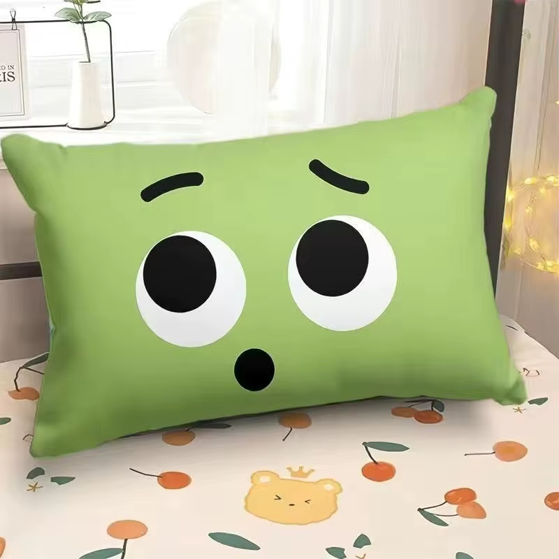 Lustiger Emoji-Kissenbezug, re – Home Decor Emoji Bewertung und Preis
