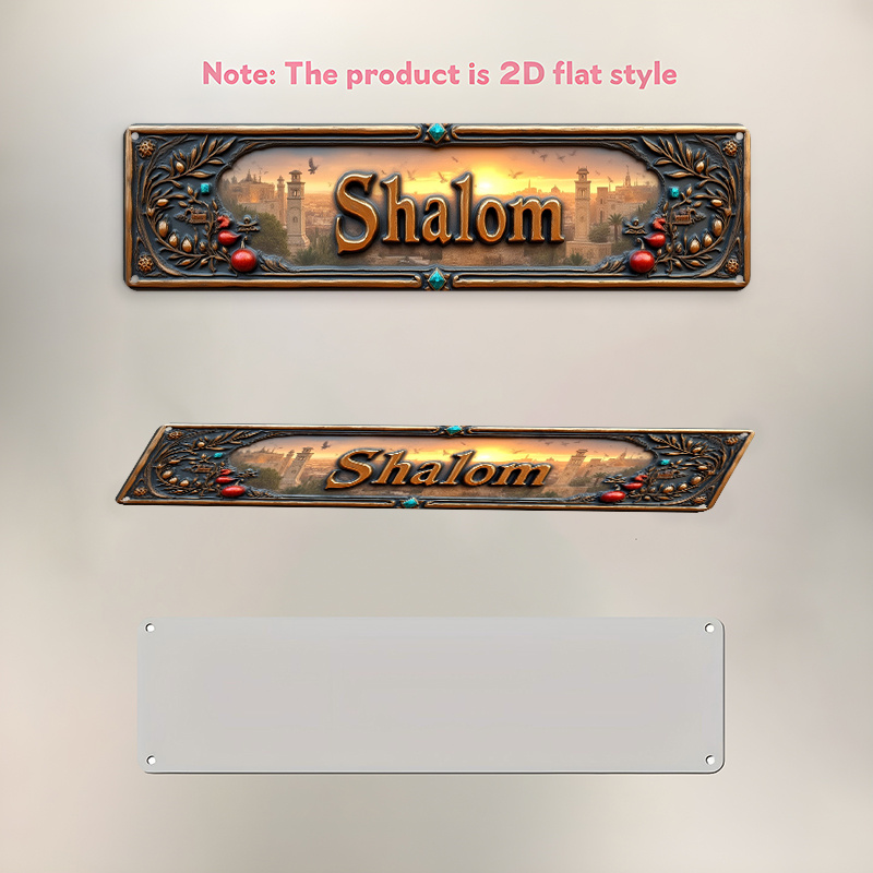 CIFBUY Vintage Shalom Hebräisc – Home Decor Room Bewertung und Preis