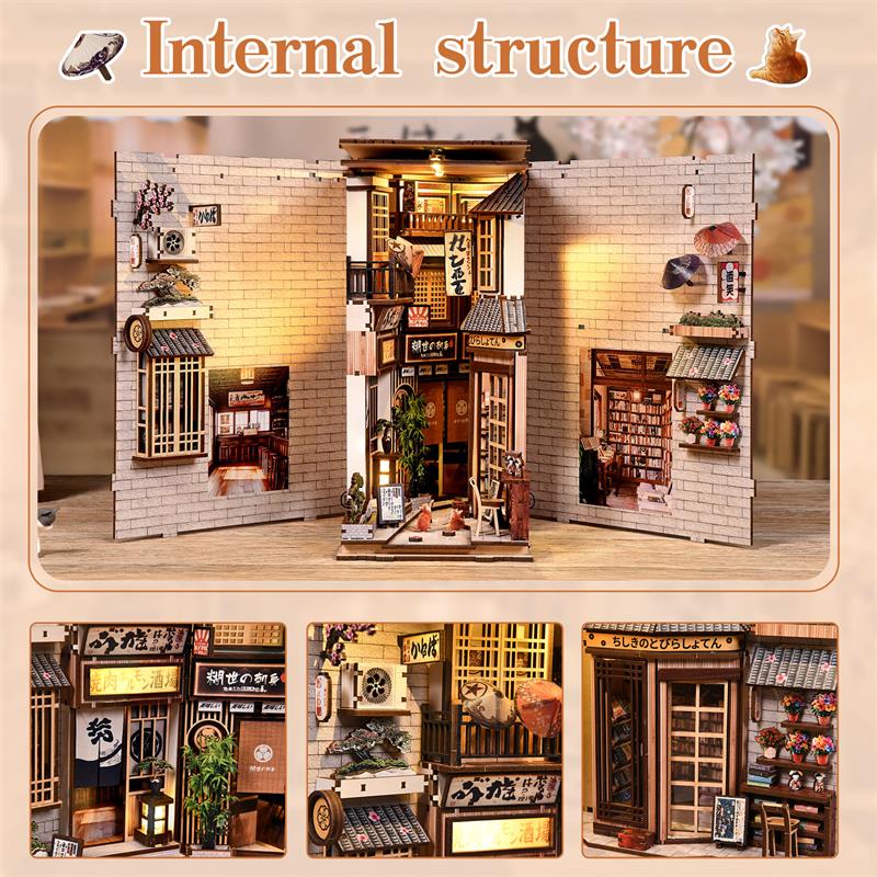 Cat's Alley DIY Miniaturhaus – – Home Decor Catalog Bewertung und Preis