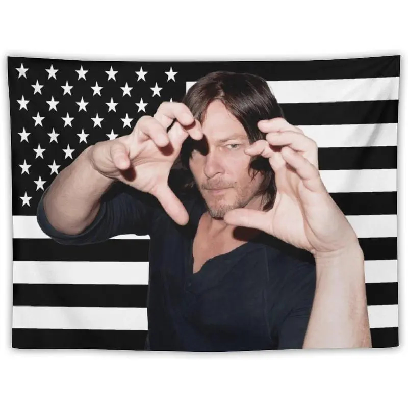 VIKAMA Daryl Dixon Wandteppich – Home Decor Usa Bewertung und Preis