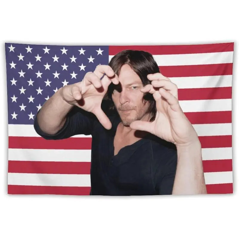 VIKAMA Daryl Dixon Wandteppich – Home Decor Usa Bewertung und Preis