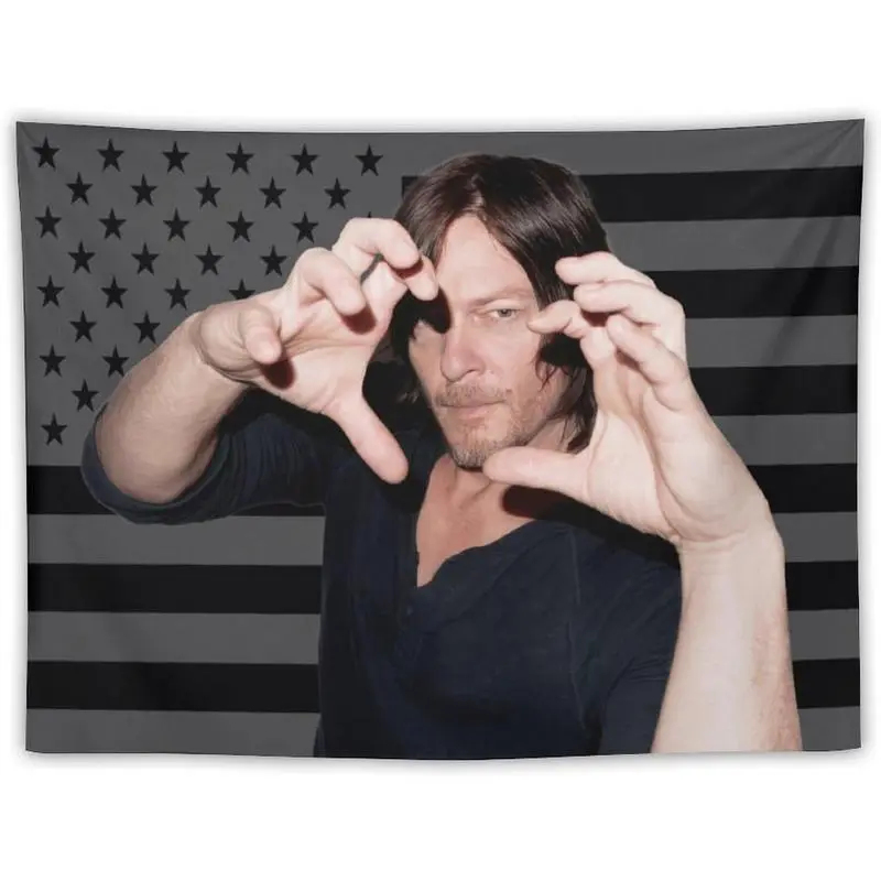 VIKAMA Daryl Dixon Wandteppich – Home Decor Usa Bewertung und Preis