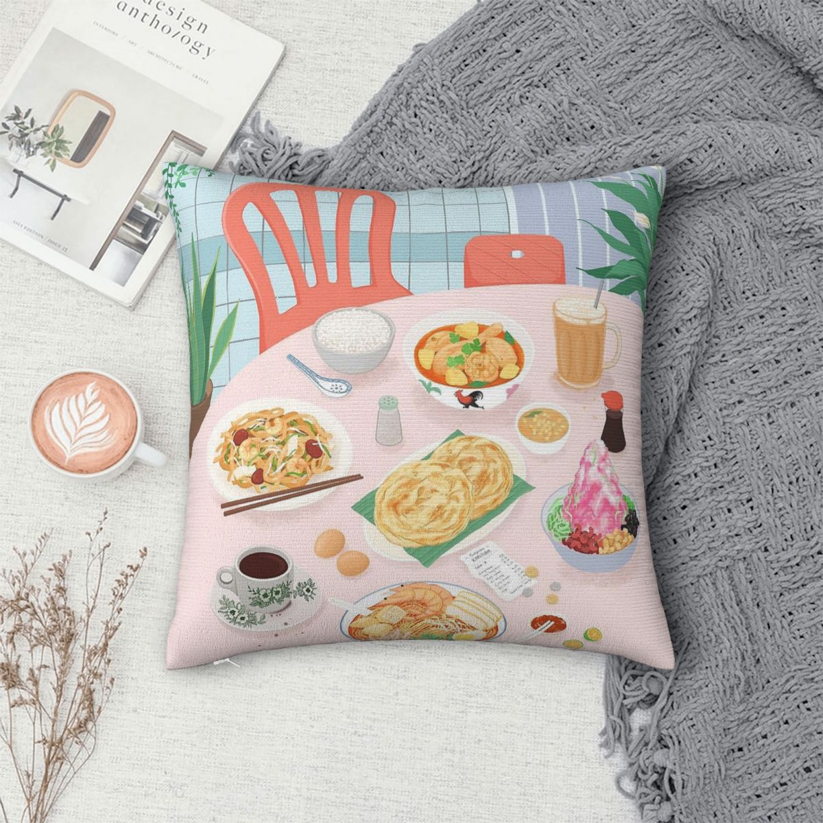 Kopitiam Food Malaysia Kissenb – Home Decor Malaysia Bewertung und Preis