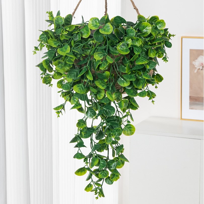 Eukalyptus-Farn-Rattan Künstli – Rattan Plant Basket Bewertung und Preis