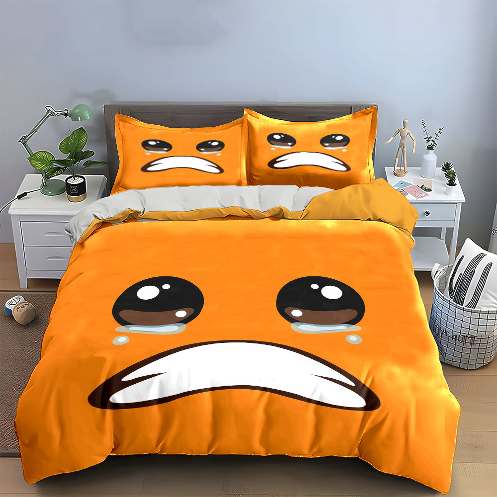 Niedliches weinendes orangefar – Home Decor Emoji Bewertung und Preis