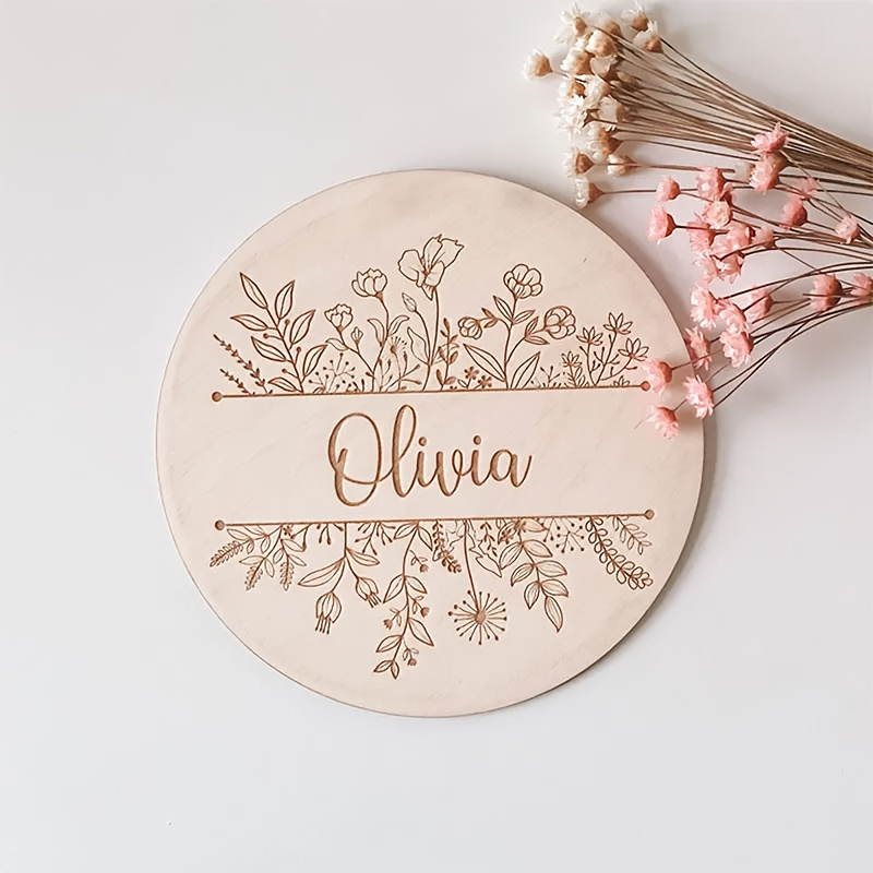 Personalisierte Blumen-Gravur  – Home Decor Com Bewertung und Preis