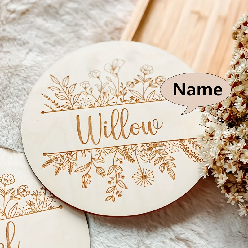 Personalisierte Blumen-Gravur  – Home Decor Com Bewertung und Preis