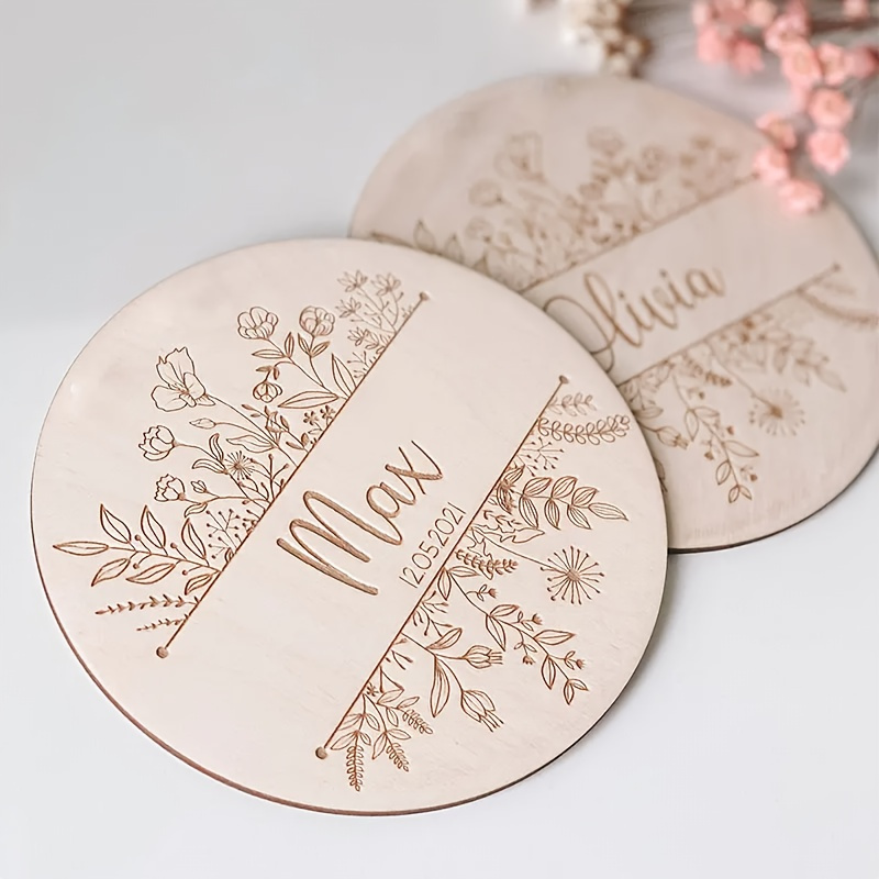 Personalisierte Blumen-Gravur  – Home Decor Com Bewertung und Preis