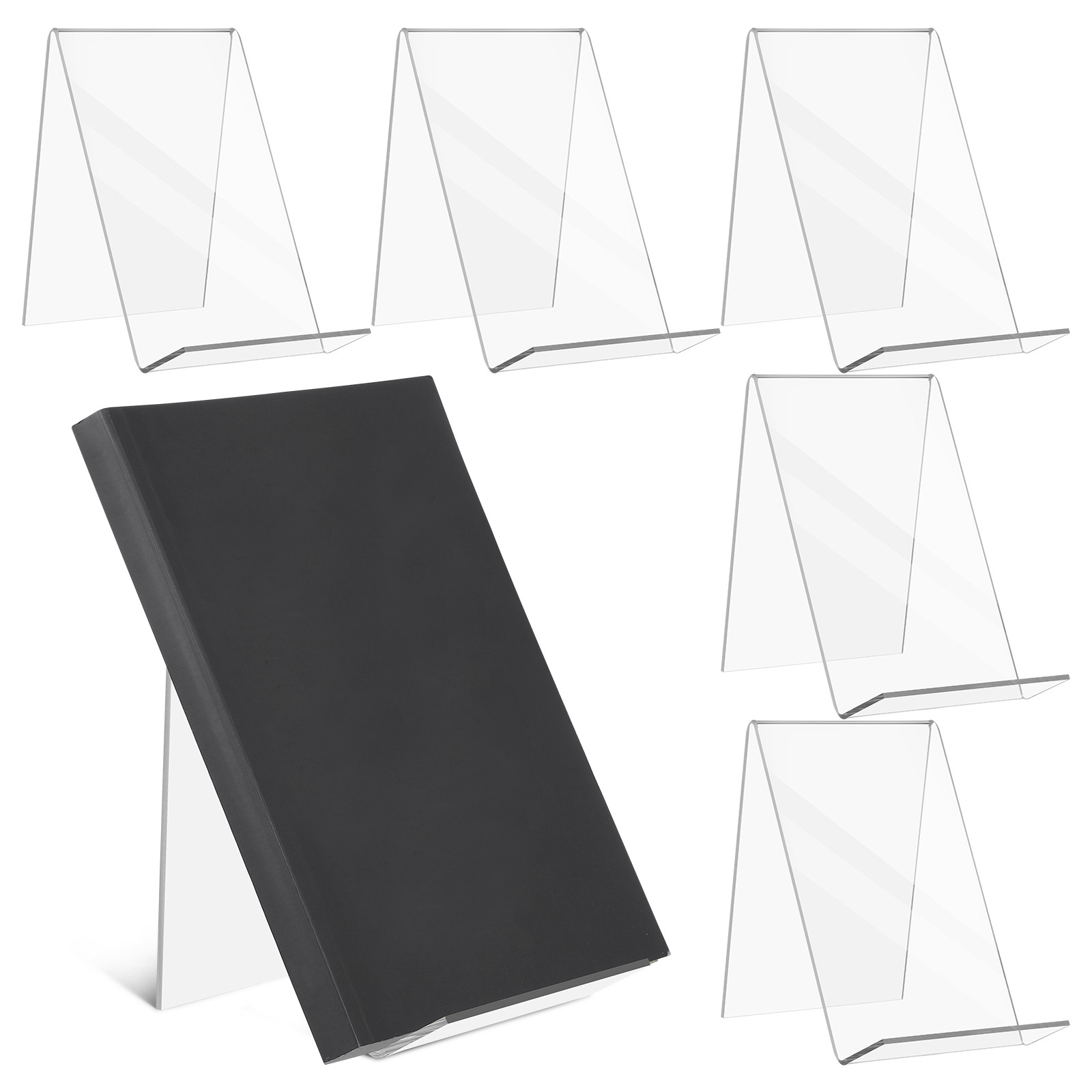 6 Stück Acryl-Buchständer mit  – Home Decor Brochure Bewertung und Preis