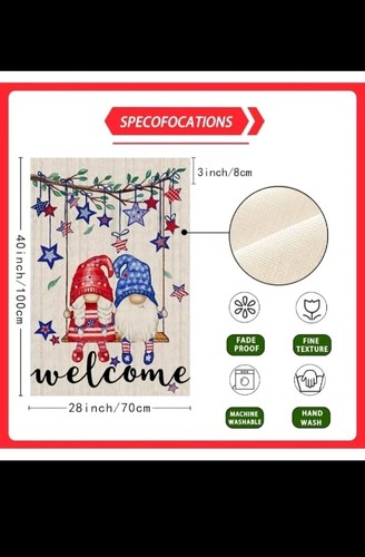 Willkommensbaum, patriotische  – Home Decor Usa Bewertung und Preis