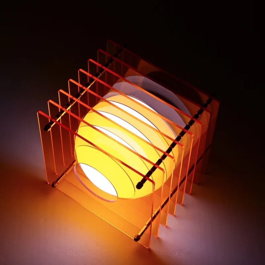 DIY Acryl Tausend Schicht Lamp – Home Decor Com Bewertung und Preis