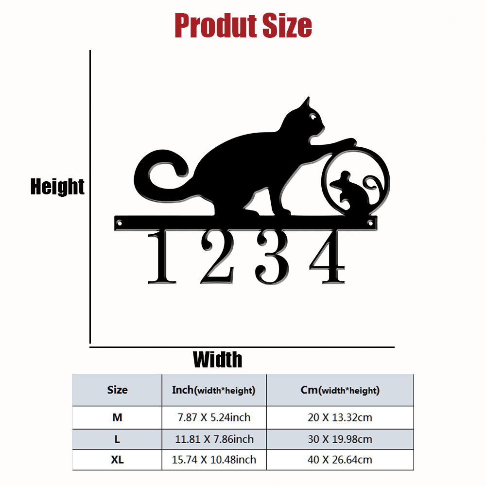 1 Stück Individuelles Katzen-M – Home Decor Garden Bewertung und Preis
