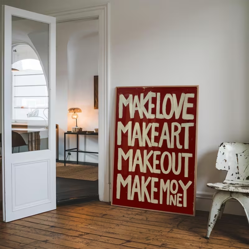 Moderner, selbstgemachter Retr – Home Decor Quotes Bewertung und Preis