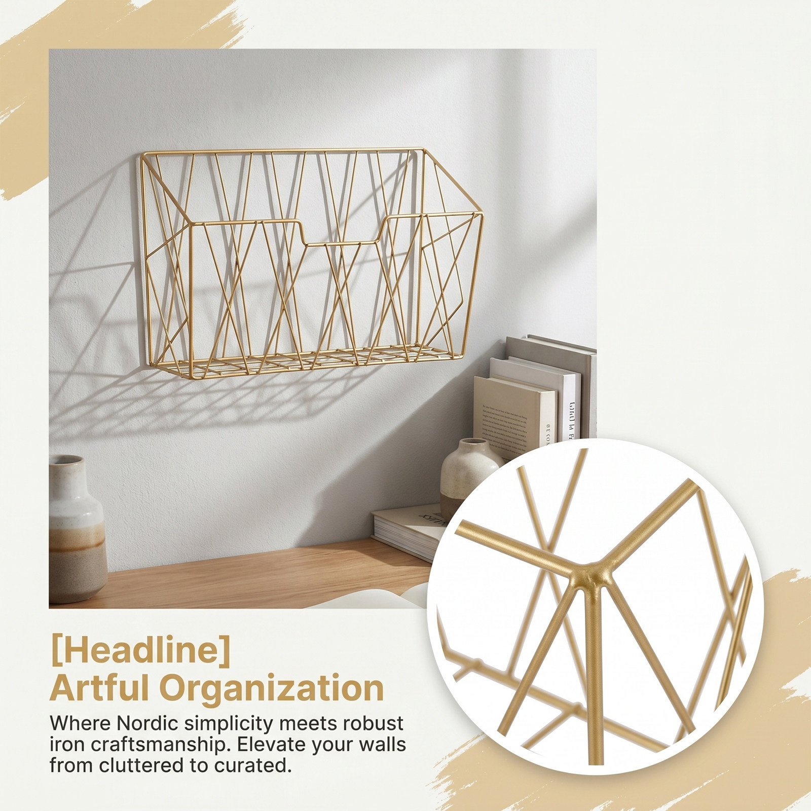 Wandmontierter Zeitschriftenha – Home Decor Brochure Bewertung und Preis
