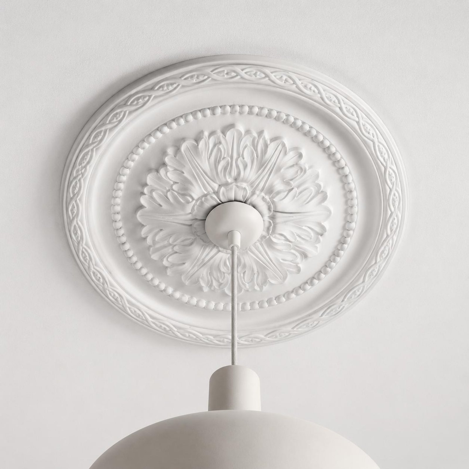 Deckenrosette im europäischen  – Home Decor Room Bewertung und Preis