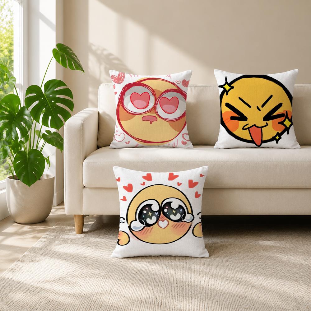 Niedlicher, entzückender gelbe – Home Decor Emoji Bewertung und Preis