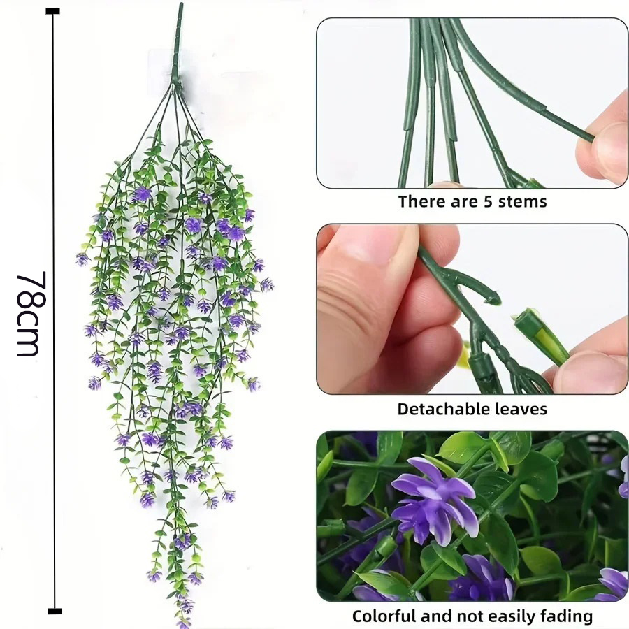 3 Stücke Künstliche Hängepflan – Rattan Plant Basket Bewertung und Preis