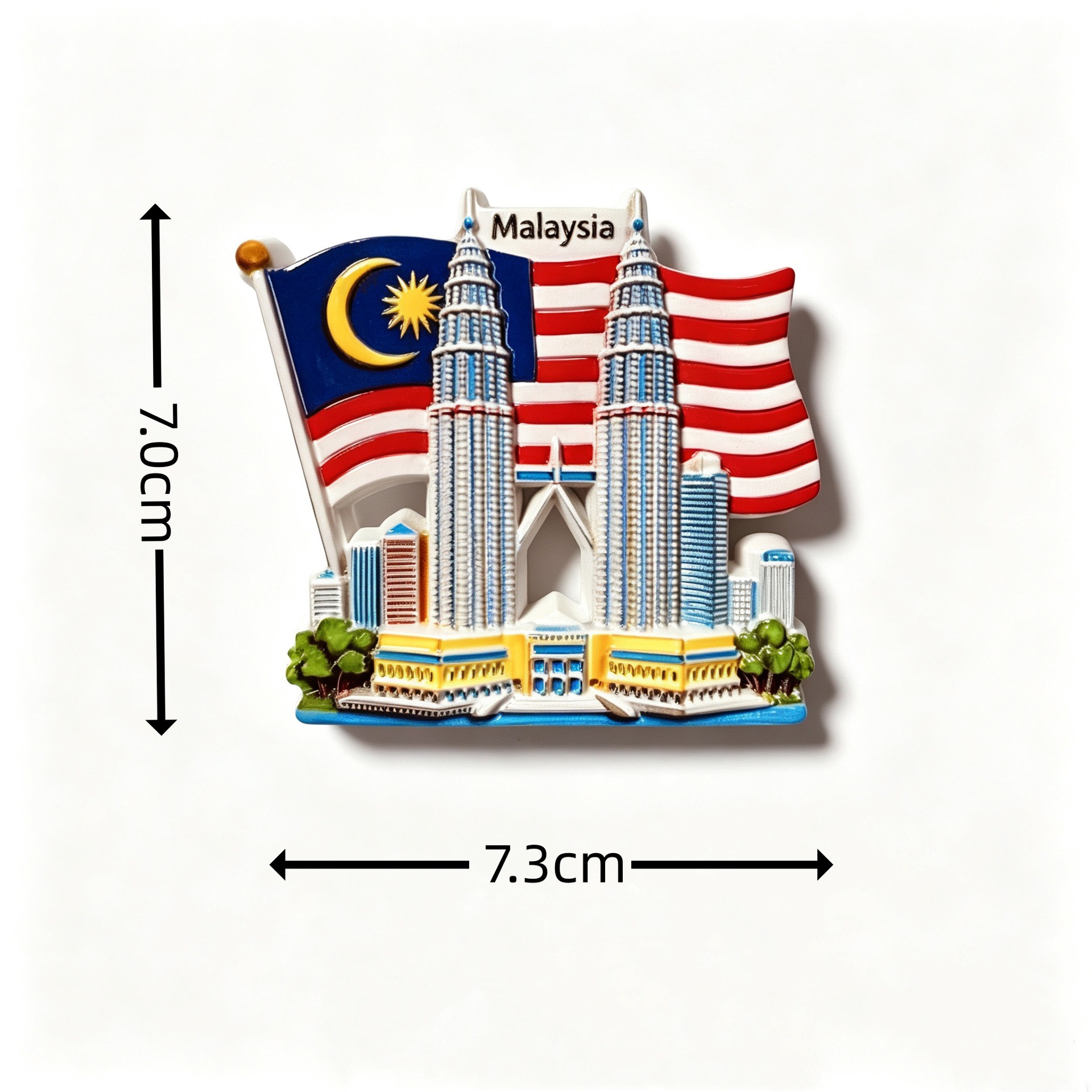 Malaysia Touristen-Souvenir 3D – Home Decor Malaysia Bewertung und Preis