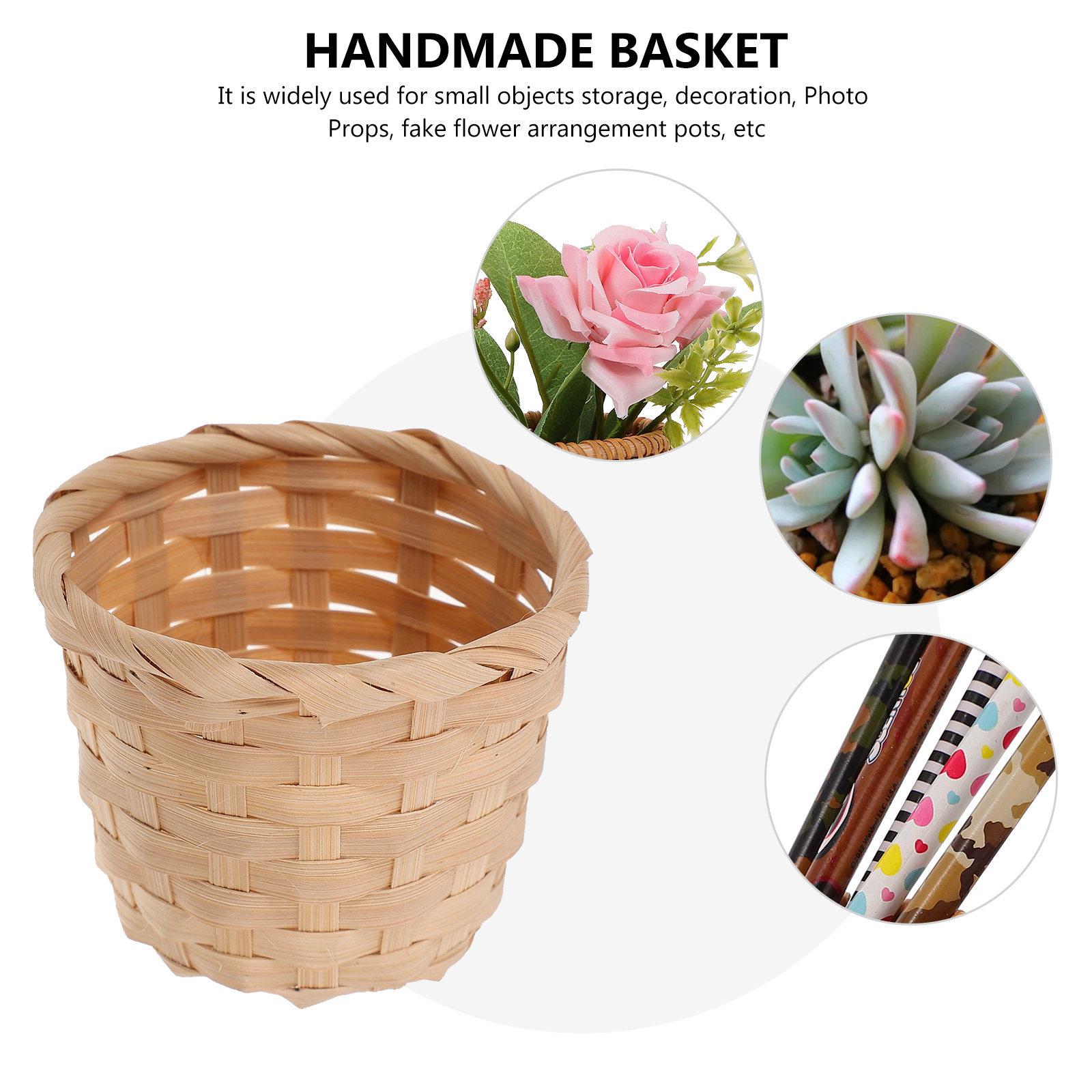 10 Stück rustikale, exquisite  – Rattan Plant Basket Bewertung und Preis