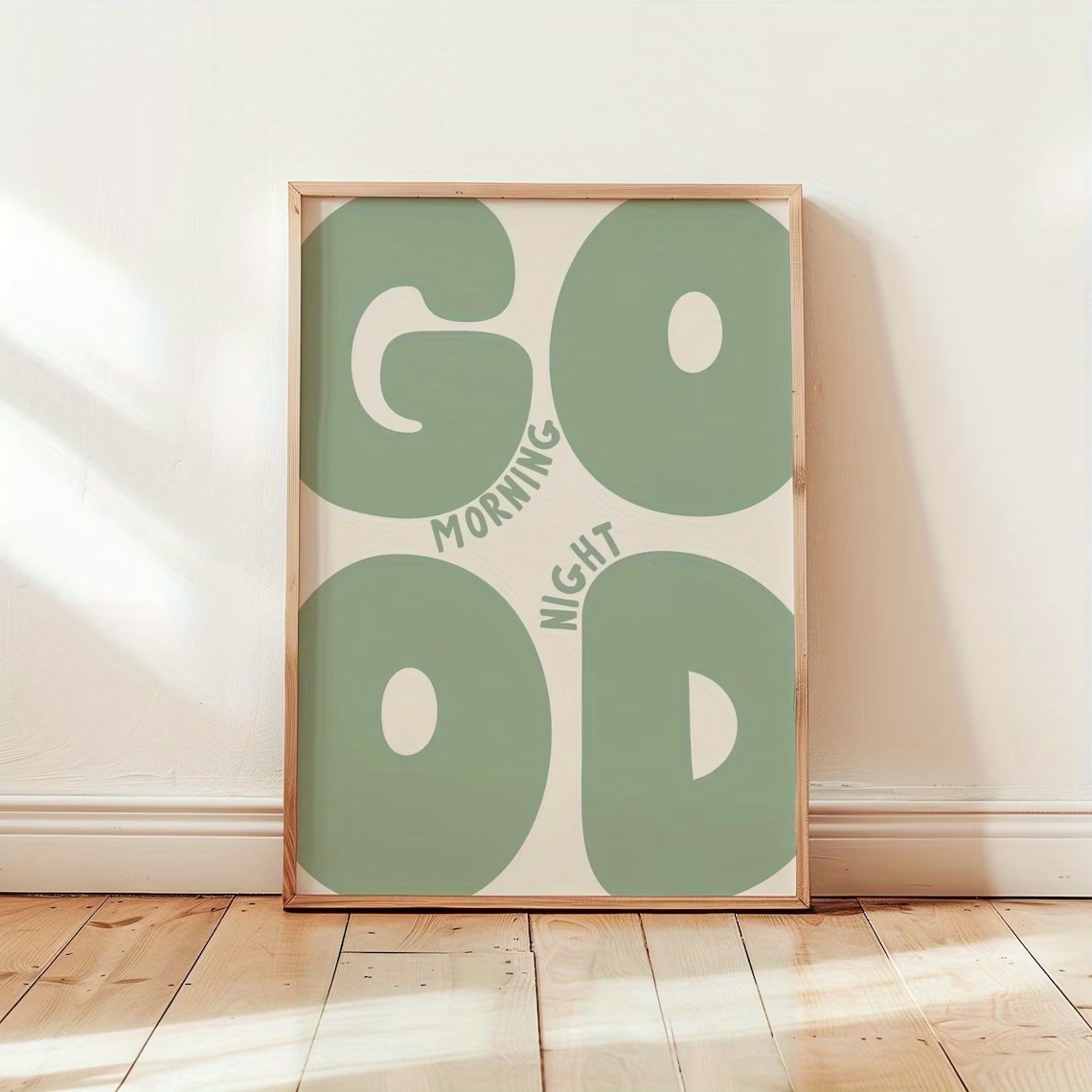 Moderne grüne Wandkunst mit Gu – Home Decor Quotes Bewertung und Preis