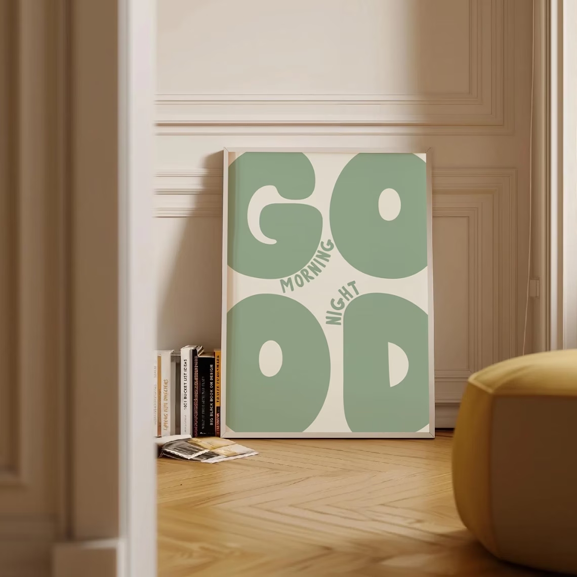 Moderne grüne Wandkunst mit Gu – Home Decor Quotes Bewertung und Preis