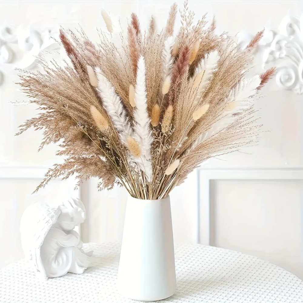 80 Stück natürliche getrocknet – Pampas Grass Decor Bewertung und Preis