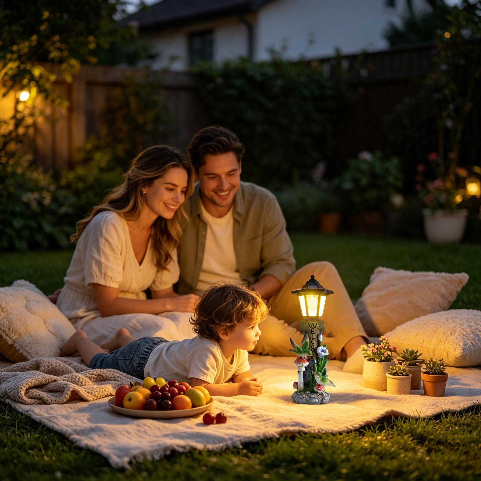 Solar-Gartenleuchten, Statue,  – Home Decor Garden Bewertung und Preis