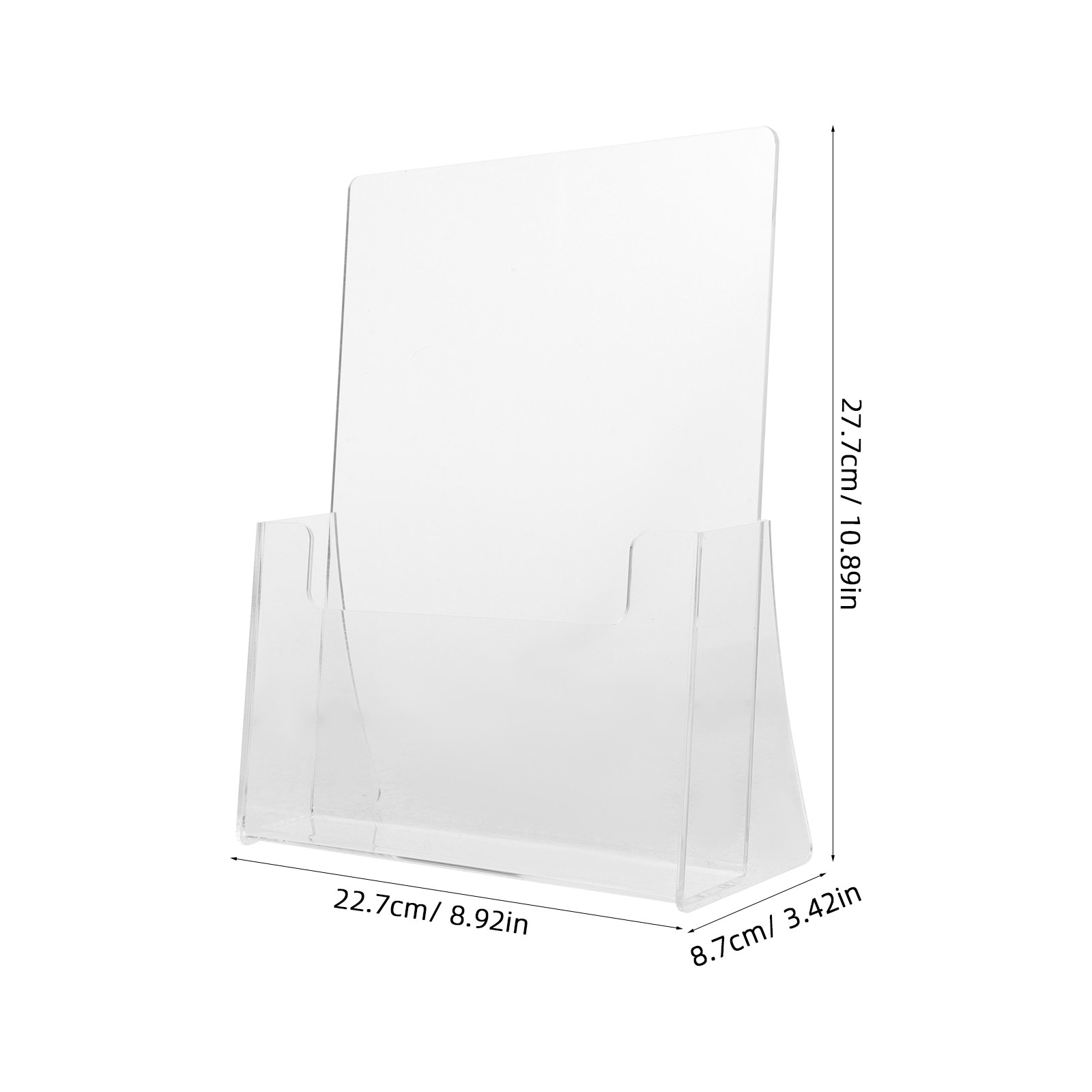 Klarer Acryl-Präsentationsstän – Home Decor Brochure Bewertung und Preis