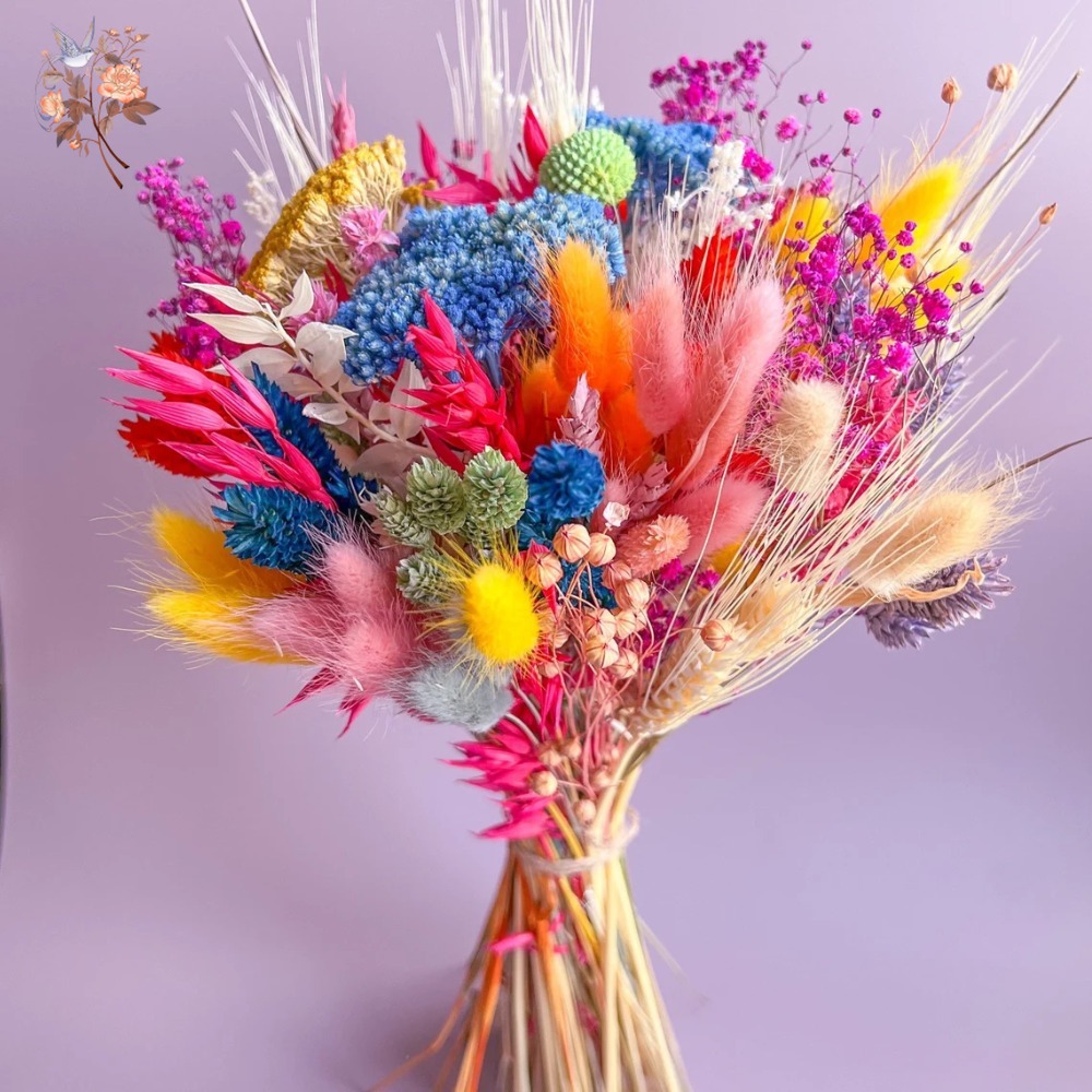 Bunte getrocknete Blumen, Hoch – Pampas Grass Decor Bewertung und Preis