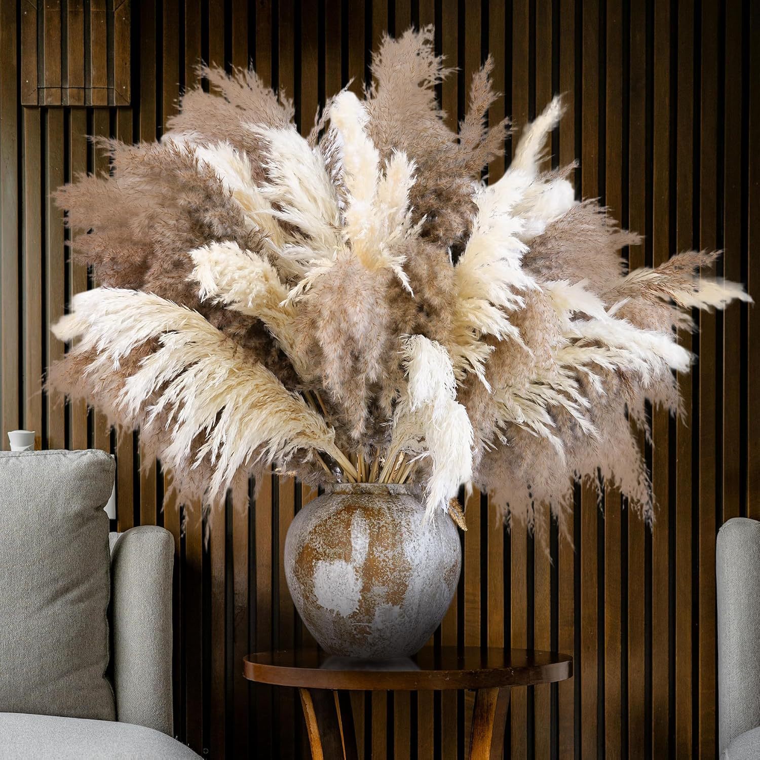 30 Stück Weißes Pampasgras für – Pampas Grass Decor Bewertung und Preis