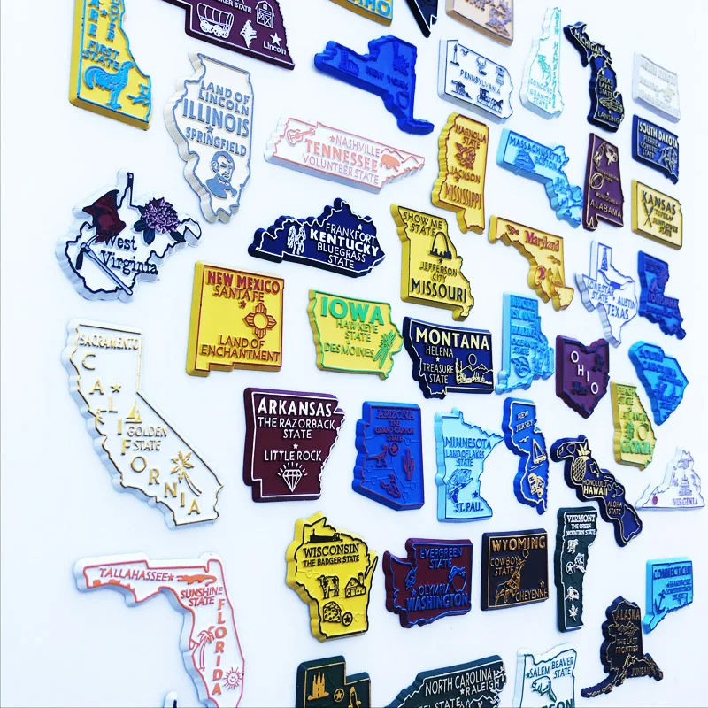 Kühlschrankmagnet USA Puzzle-K – Home Decor Usa Bewertung und Preis