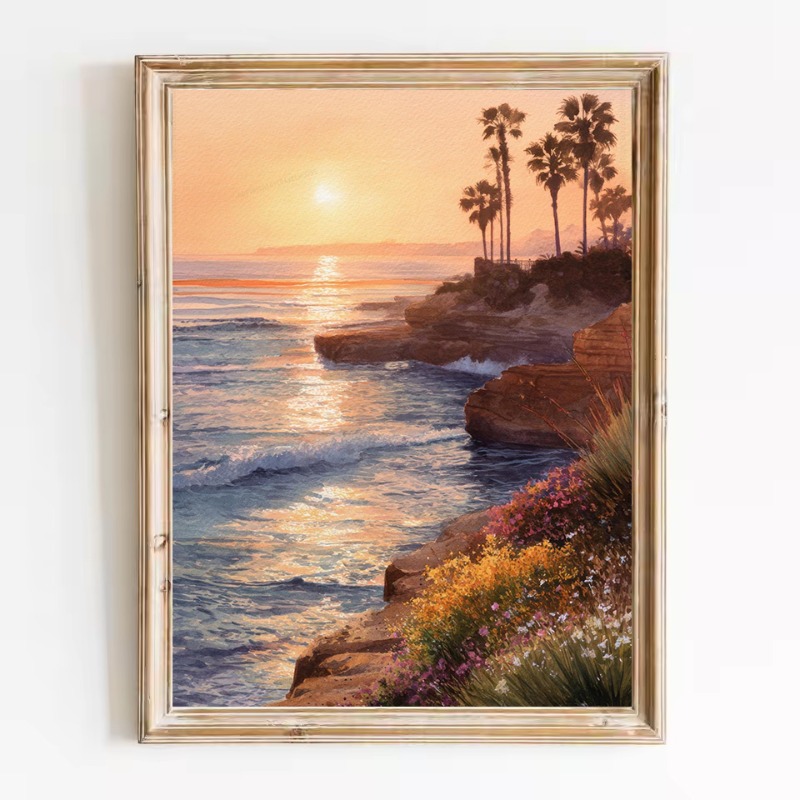 Aquarell-Weltreise-Landschafte – Home Decor Bali Bewertung und Preis
