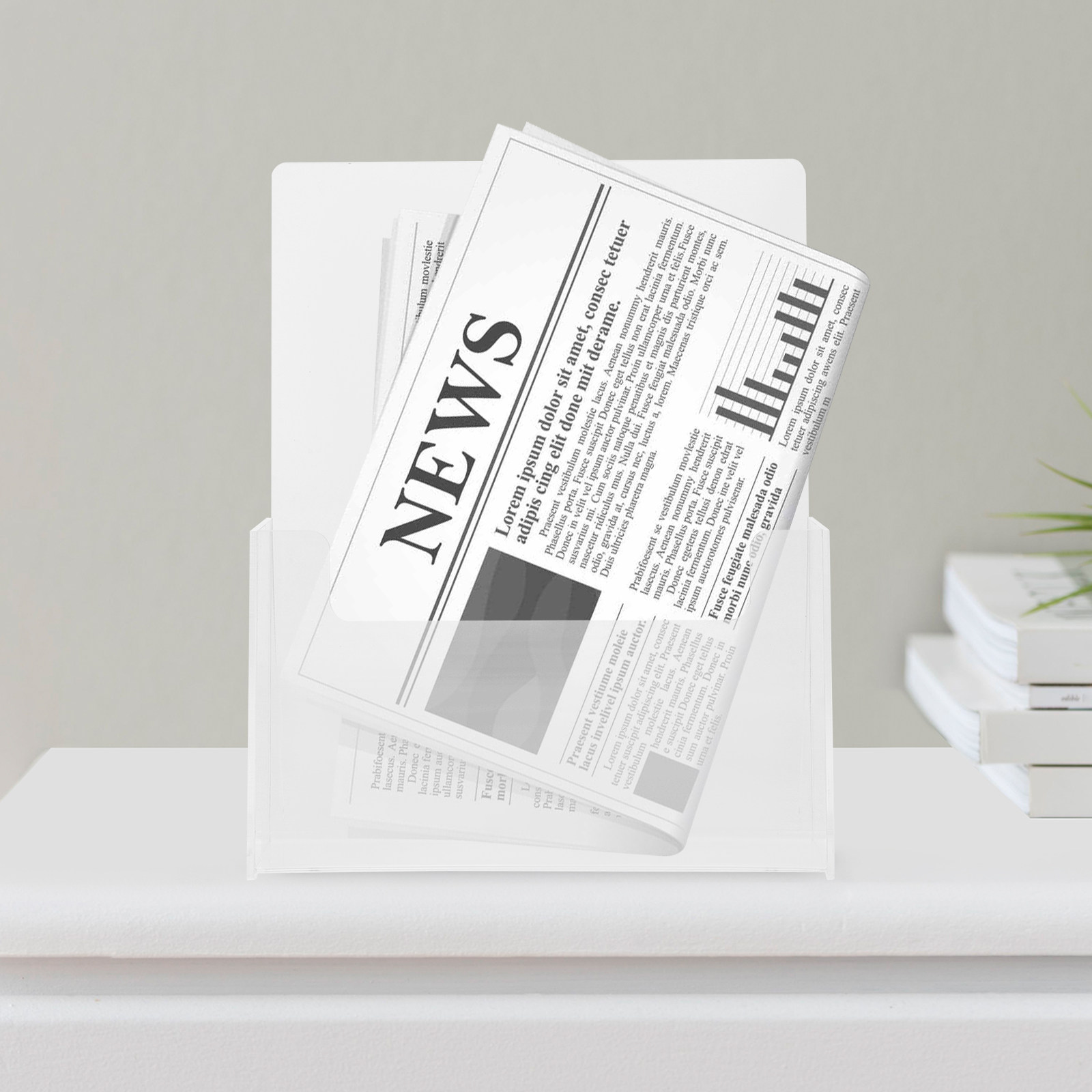 Klarer Acryl-Präsentationsstän – Home Decor Brochure Bewertung und Preis