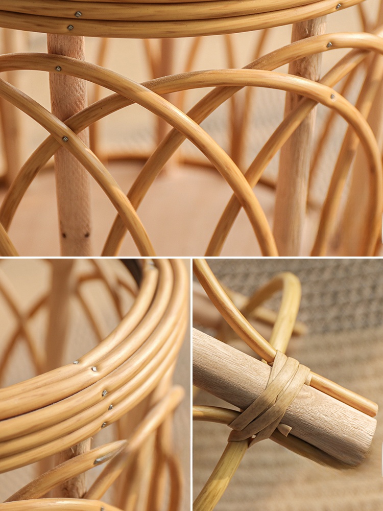 Nordischer Einfacher Gewebter  – Rattan Plant Basket Bewertung und Preis