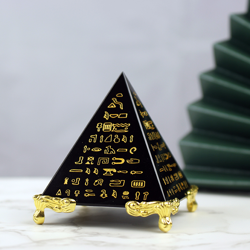 Ägypten Kristall Obsidian Pyra – Home Decor Egypt Bewertung und Preis