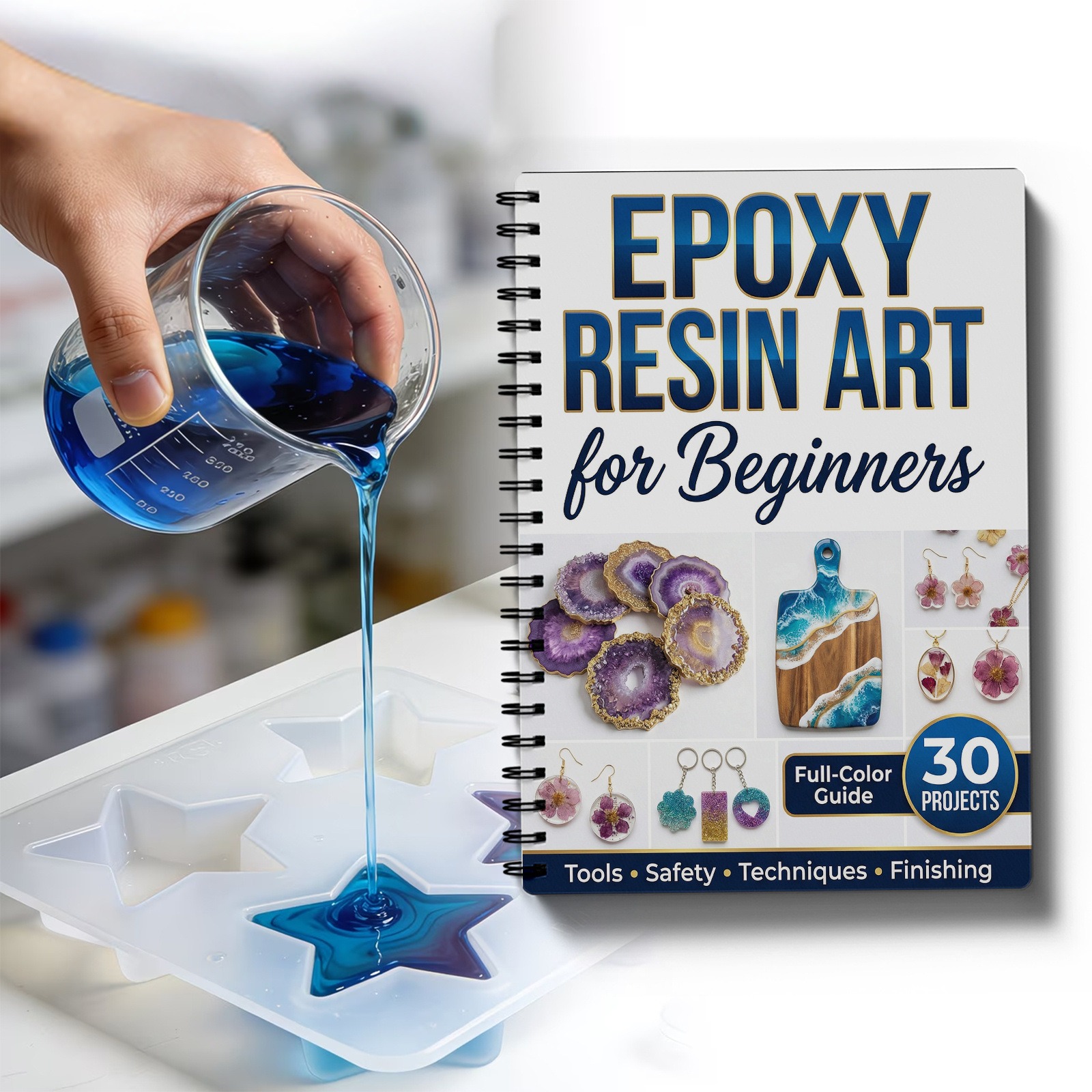 Epoxy-Harz-Kunstbuch: Anleitun – Home Decor Catalog Bewertung und Preis