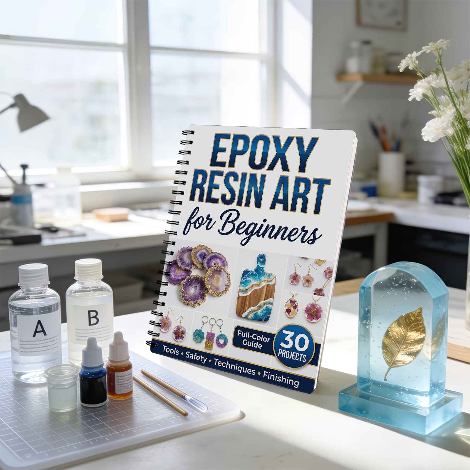 Epoxy-Harz-Kunstbuch: Anleitun – Home Decor Catalog Bewertung und Preis