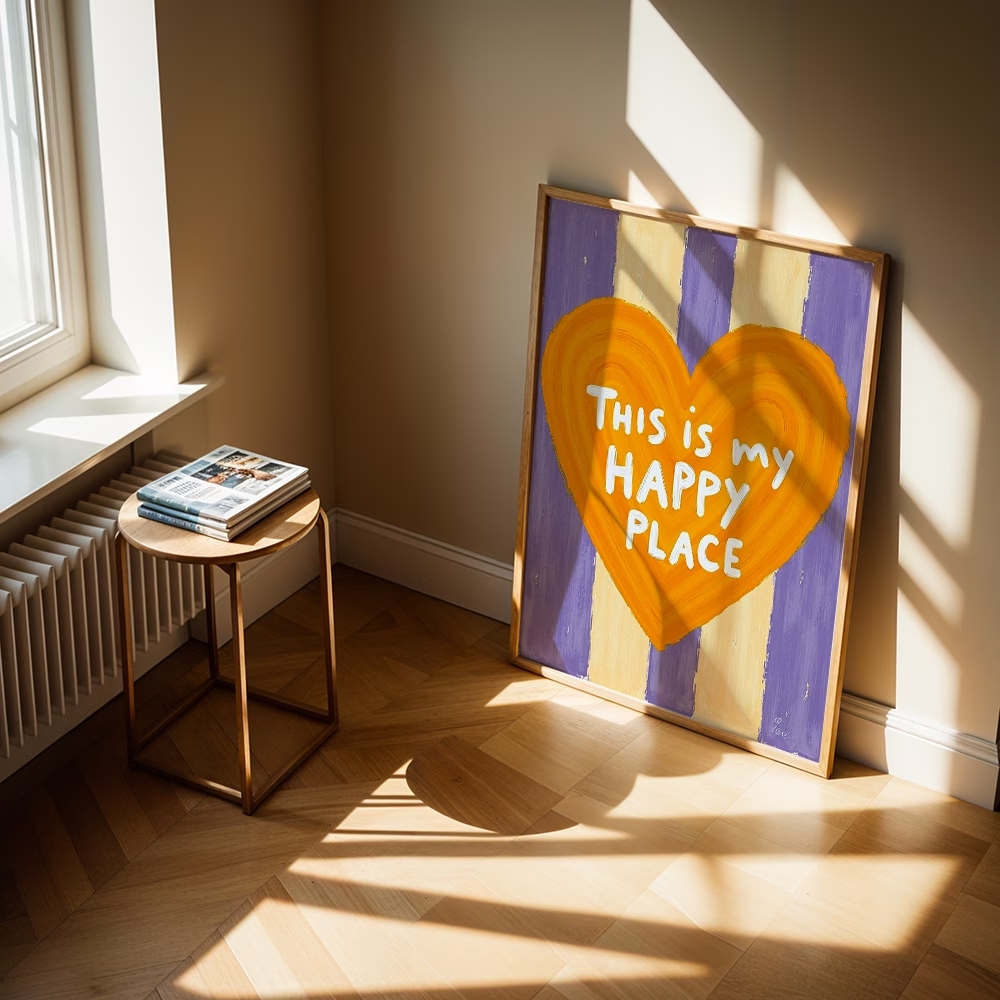 Moderner, Retro-Wandkunstdruck – Home Decor Quotes Bewertung und Preis